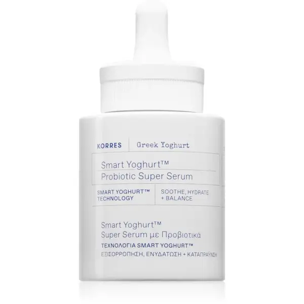 Korres Smart Yoghurt™ Probiotic Super Serum ser facial hidratant cu probiotice 30 ml
