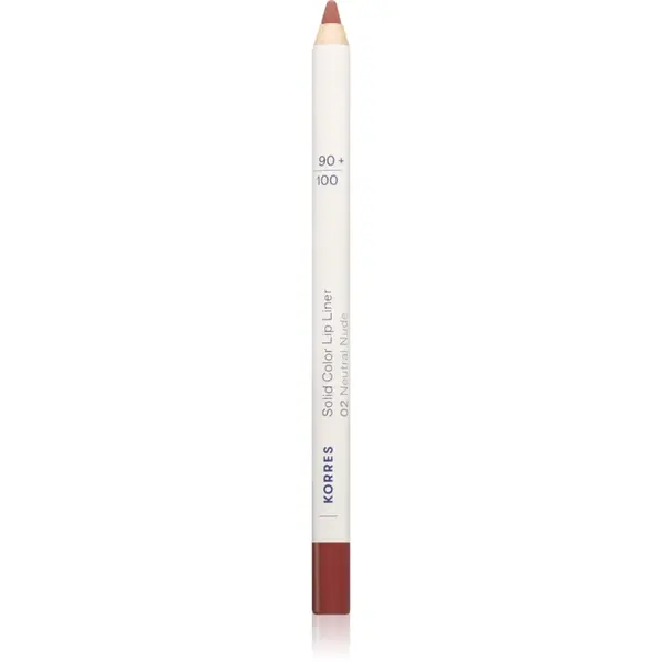 Korres Solid Color Lip Liner creion contur buze culoare 02 Neutral Nude 1.2 g