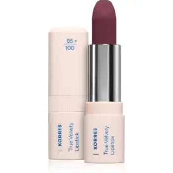 Korres True Velvety Lipstick ruj cremos cu finisaj satinat
