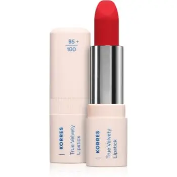 Korres True Velvety Lipstick ruj cremos cu finisaj satinat