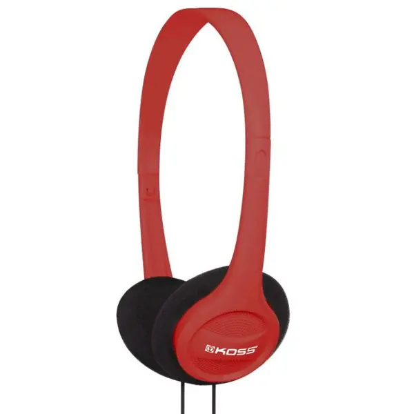 Koss Casti Koss KPH7R, On-Ear, Cu fir, Rosu, Jack 3.5mm, 80-18000 Hz, 32 Ohm