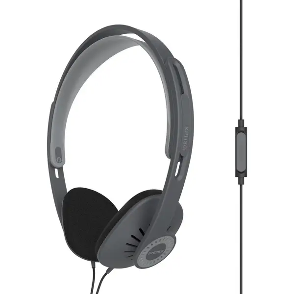 Koss Casti Luka KPH30iK, cu fir, On Ear, microfon, Negru