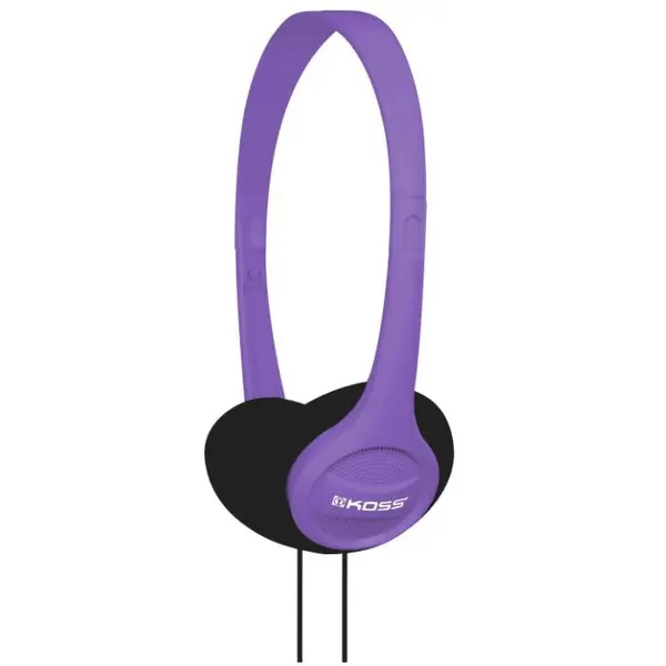Koss Koss KPH7v Headphones, On-Ear, Wired, Violet