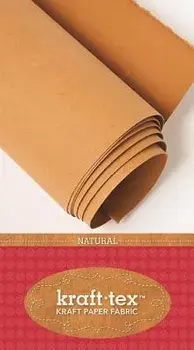 Kraft-Tex Natural Original Unwashed: Kraft Paper Fabric, 19" X 1.5 Yard Roll, Hardcover/C&t Publishing