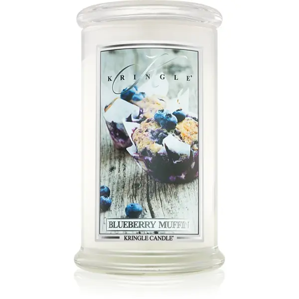 Kringle Candle Blueberry Muffin lumânare parfumată 624 g