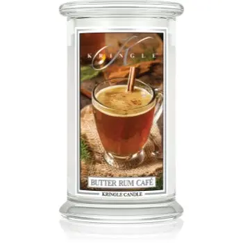 Kringle Candle Butter Rum Café lumânare parfumată