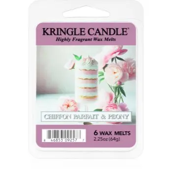 Kringle Candle Chiffon Parfait & Peony ceară pentru aromatizator