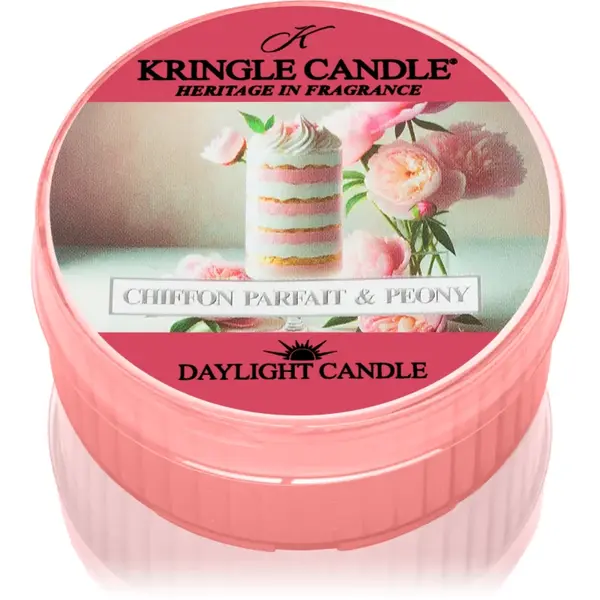 Kringle Candle Chiffon Parfait & Peony lumânare 42 g