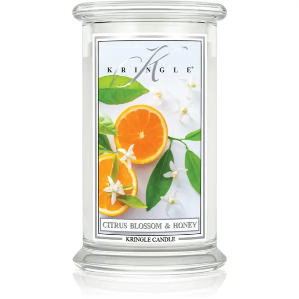 Kringle Candle Classic Citrus Blossom & Honey lumânare parfumată 623 g