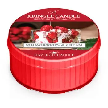 Kringle Candle Strawberries & Cream lumânare