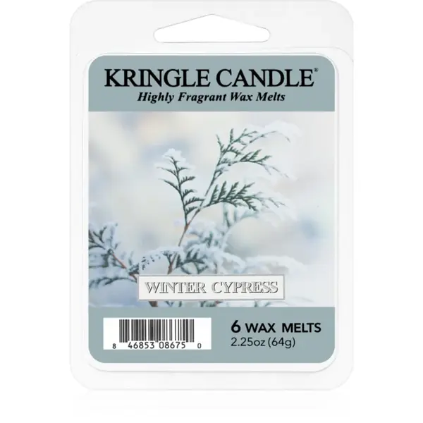 Kringle Candle Winter Cypress ceară pentru aromatizator 64 g