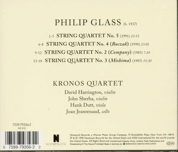 Kronos Quartet Performs Philip Glass | Philip Glass, Kronos Quartet