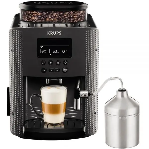 KRUPS Espressor automat KRUPS Espresseria Automatic EA816B, 1.7l, 1450W, 15 bari (Gri antracit)