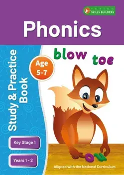 KS1 Phonics Study & Practice Book for Ages 5-7 (Years 1-2) Perfect for learning at home or use in the classroom, Paperback/***