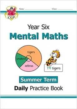 KS2 Mental Maths Year 6 Daily Practice Book: Summer Term, Paperback/CGP Books
