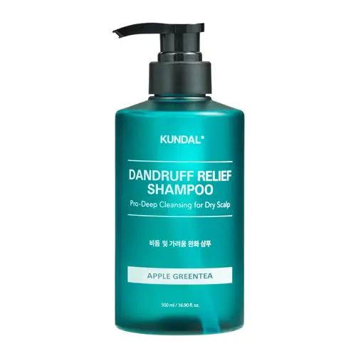 KUNDAL – Dandruff Shampoo, Apple Green Tea, 500ml