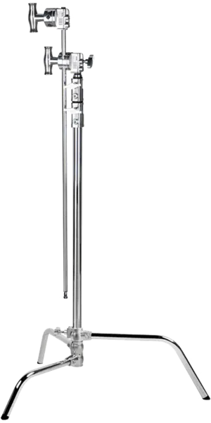 Kupo CL-30MK 30" Master C-Stand With Sliding Leg & Quick Release - Silver Kit, stativ lumini