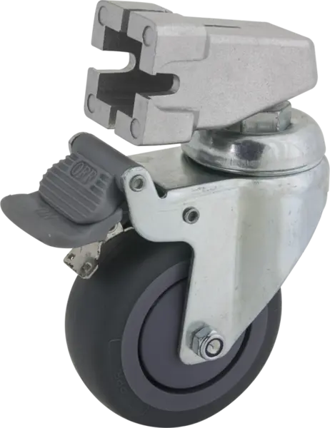 Kupo KC-080S 75mm Caster with Brake 22mm Square Adapter Set of Three