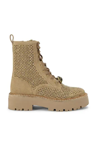 Kurt Geiger London botine pentru bărbați din piele întoarsă Chelsea Perf Boot