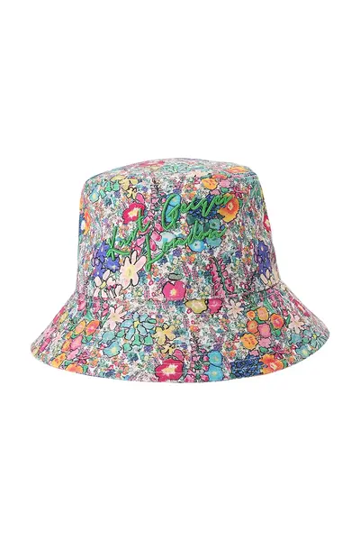 Kurt Geiger London bucket hat pentru femei din bumbac KENSINGTON