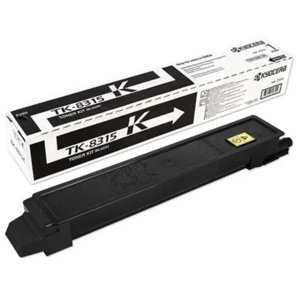 Kyocera CARTUS TONER BLACK TK-8315K 12K ORIGINAL KYOCERA TASKALFA 2550CI