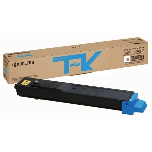 Kyocera CARTUS TONER CYAN TK-8115C 6K ORIGINAL KYOCERA M8124CIDN