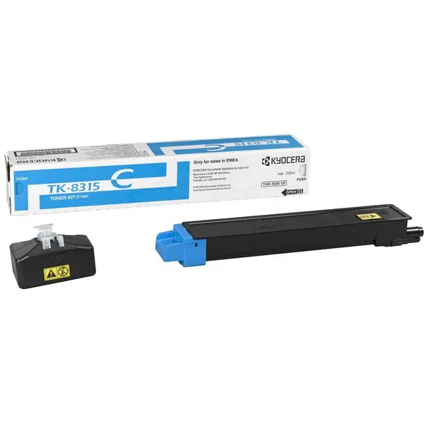 Kyocera CARTUS TONER CYAN TK-8315C 6K ORIGINAL KYOCERA TASKALFA 2550CI