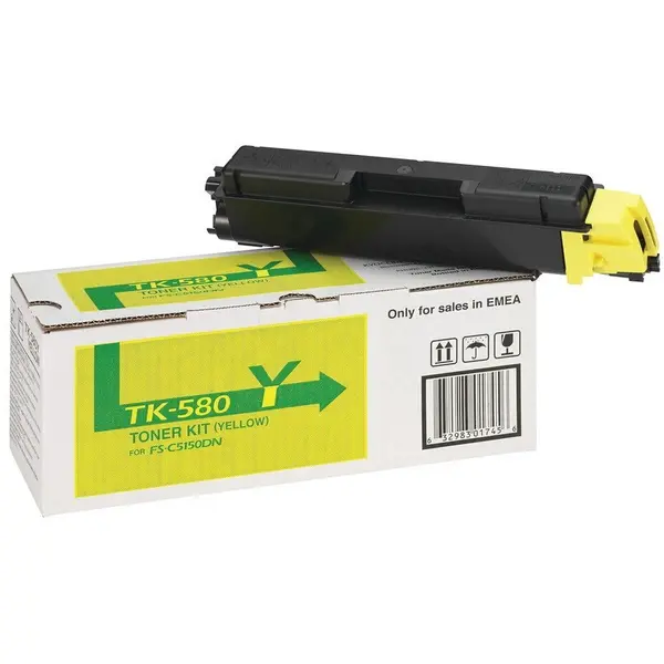 Kyocera Toner Kyocera TK-580Y, Galben