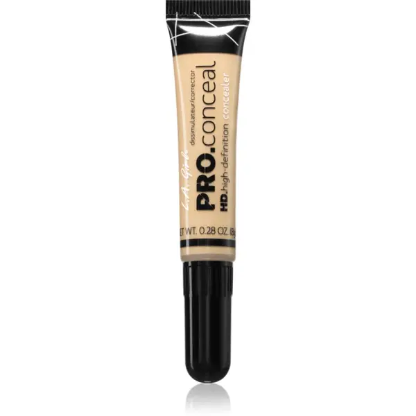L.A. Girl Cosmetics HD Pro. Conceal corector lichid culoare Light Yellow 8 g
