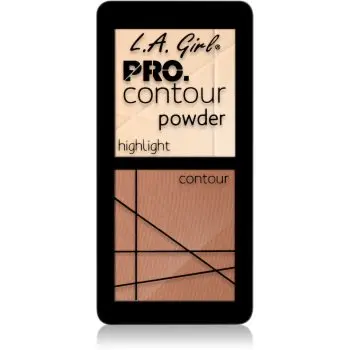 L.A. Girl Cosmetics PRO. Contour Powder Patela pentru conturul fetei
