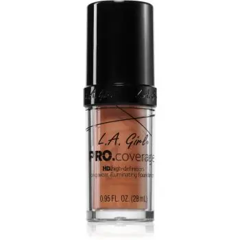 L.A. Girl Cosmetics PRO. Coverage fond de ten lichid iluminator