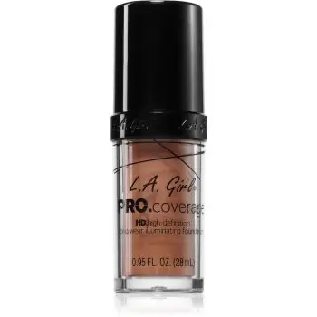 L.A. Girl Cosmetics PRO. Coverage fond de ten lichid iluminator