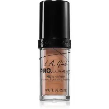 L.A. Girl Cosmetics PRO. Coverage fond de ten lichid iluminator