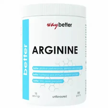 L-Arginina Pudra Better Arginine HCl, 300 g - Way Better