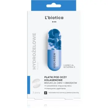 L’biotica Masks Masca de colagen pentru ochi împotriva ridurilor și a cearcănelor întunecate