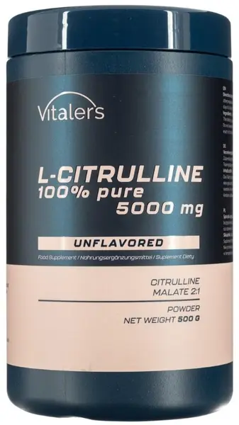 L-Citrulin, 5000 mg, 500 g, Vitaler's