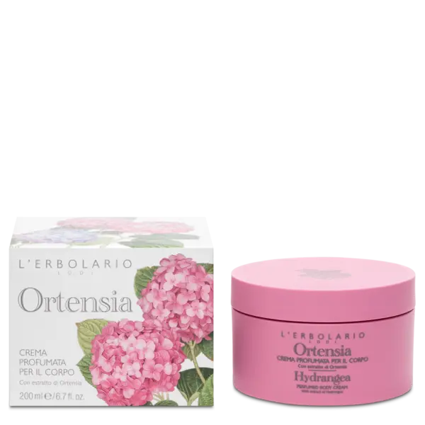 L'Erbolario Crema de corp Ortensia, 200ml