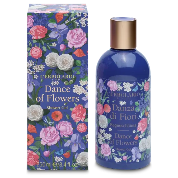 L'Erbolario Gel de dus Dance of Flowers, 250ml