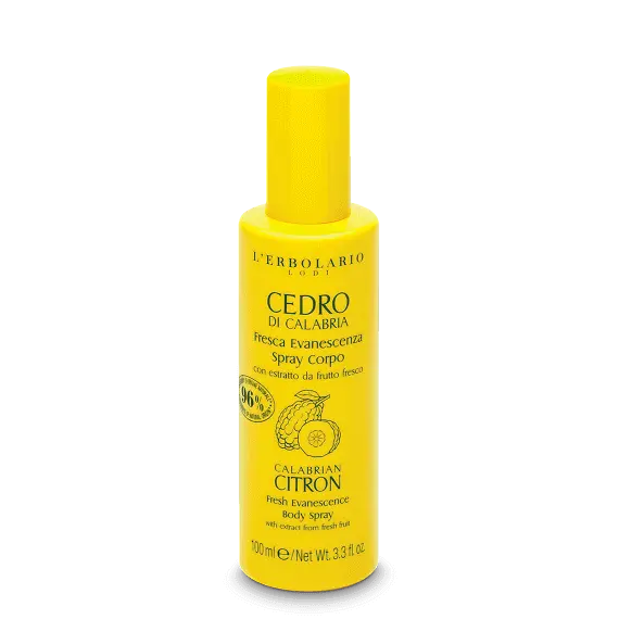 L'Erbolario Spray pentru corp Calabrian Citron, 100ml