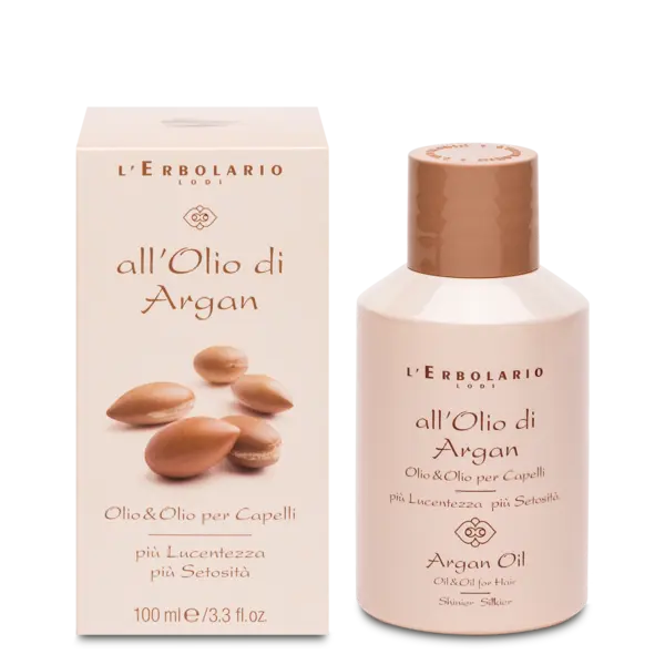 L'Erbolario Ulei pentru par cu extract de argan, 100ml