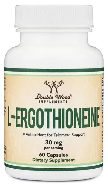 L-Ergothioneine, 30 mg, 60 capsule, Double Wood