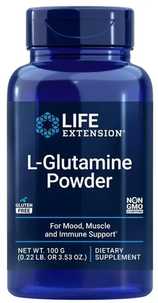 L-Glutamină, 100 g, Life Extension