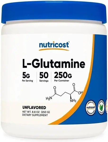 L-Glutamine, 250 g, Nutricost