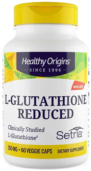 L-Glutathione Reduced, 250 mg, 60 capsule, Healthy Origins