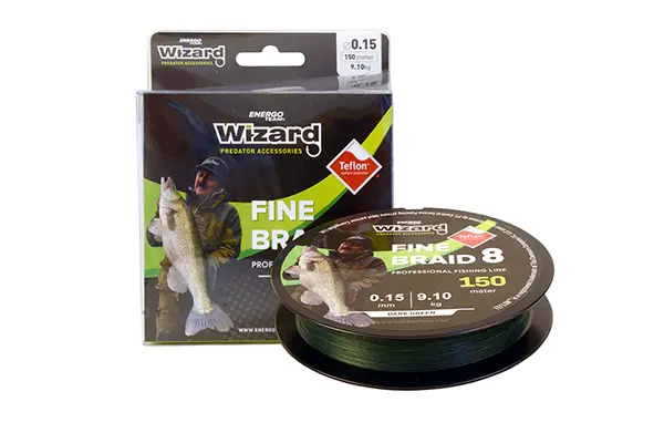 L&k Fine Braid 8 0,12 150m 7,8kg Dark Green