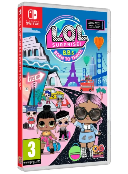 L.O.L. Surprise! B.B.s Born to Travel Нинтендо Суич