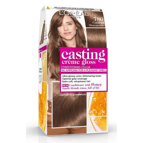 L'Oréal CASTING CREAM GLOSS 780 Caramel Moccacci Volum 1 bucata