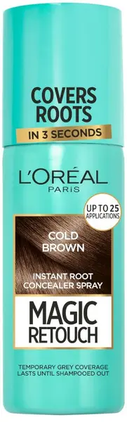 L'Oréal Magic Retouch Spray de păr, 7 Cold Brown, 75 ml