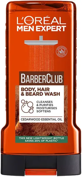 L'Oréal Men Expert Gel de duș Barber Club, 300 ml