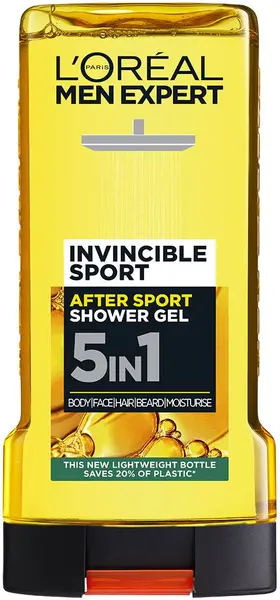 L'Oréal Men Expert Gel de duș Invincible Sport, 300 ml